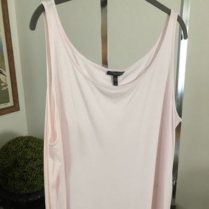 Eileen Fisher 100% light pink / blush tank